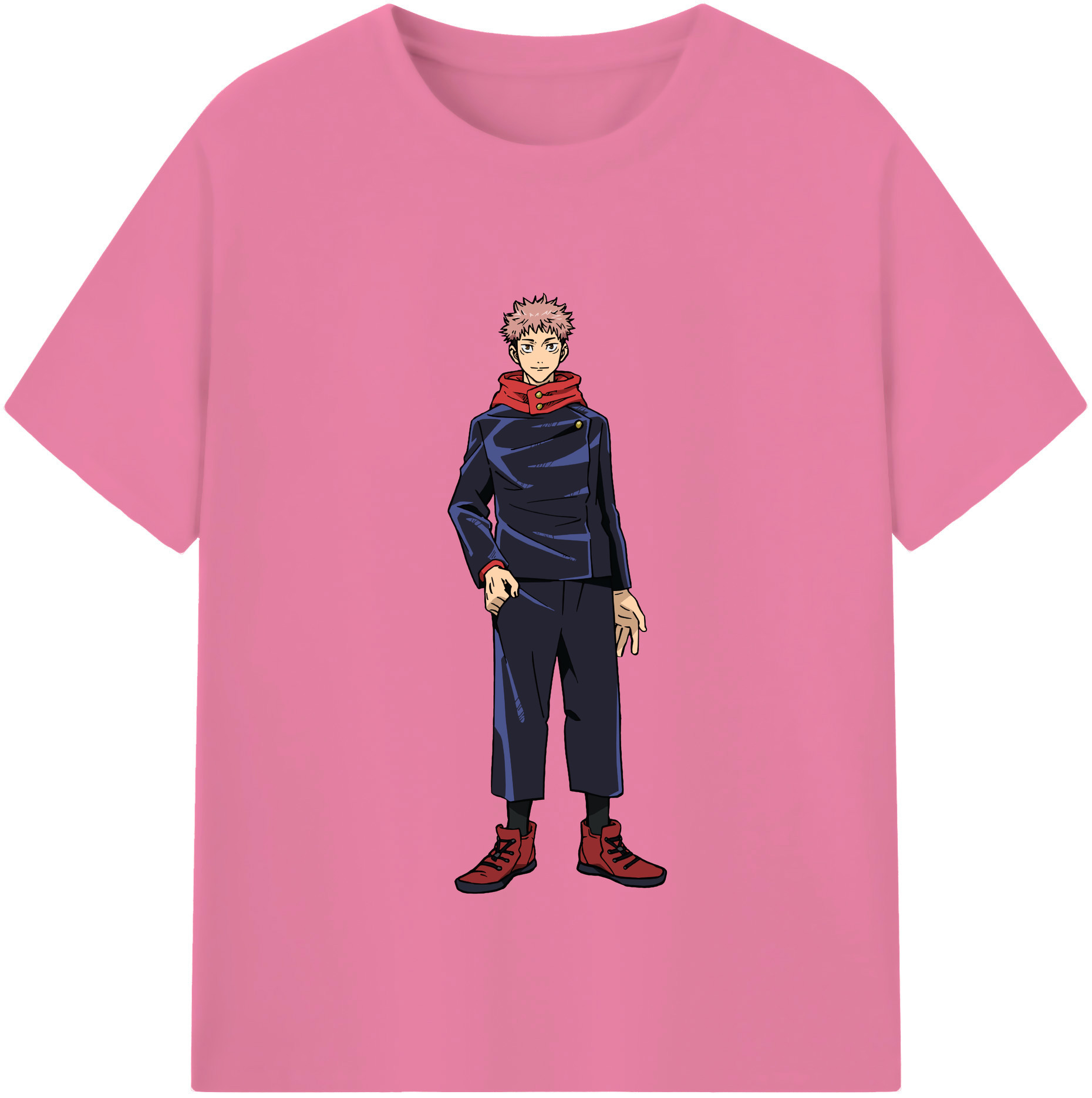 （画像用） 呪術廻戦 Jujutsu Kaisen 綿100％半袖Tシャツ（フロントプリント）